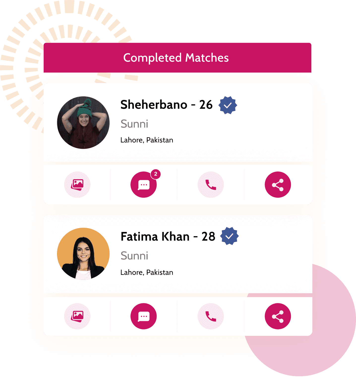 Completed Matches Image